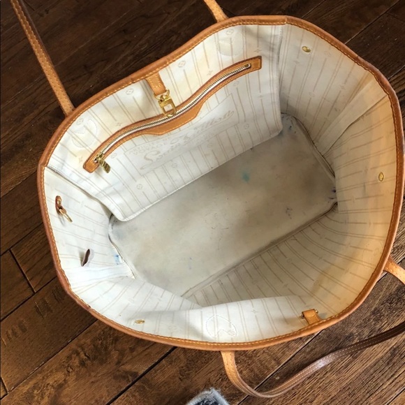 SOLD!!!!  Louis Vuitton Neverfull MM damier azur - Picture 5 of 8